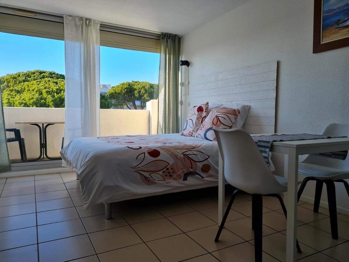 Studio Climatise 1 A 4 Personnes Vue Mer Le Grau-du-Roi Bagian luar foto